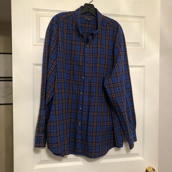 Saddlebred Big Man LS Shirt, Blue, Size 2X - Picture 3 of 4